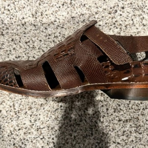 Stacy Adams Calandro City Sandal in Cognac main image 1